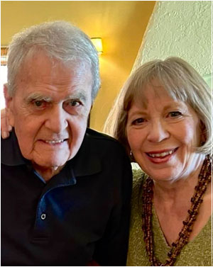 Dick wit  his partner Melinda